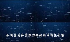 如何查看和管理你的比特币钱包余额